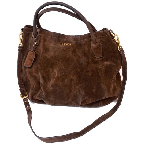 prada bags brown|best brown suede bags.